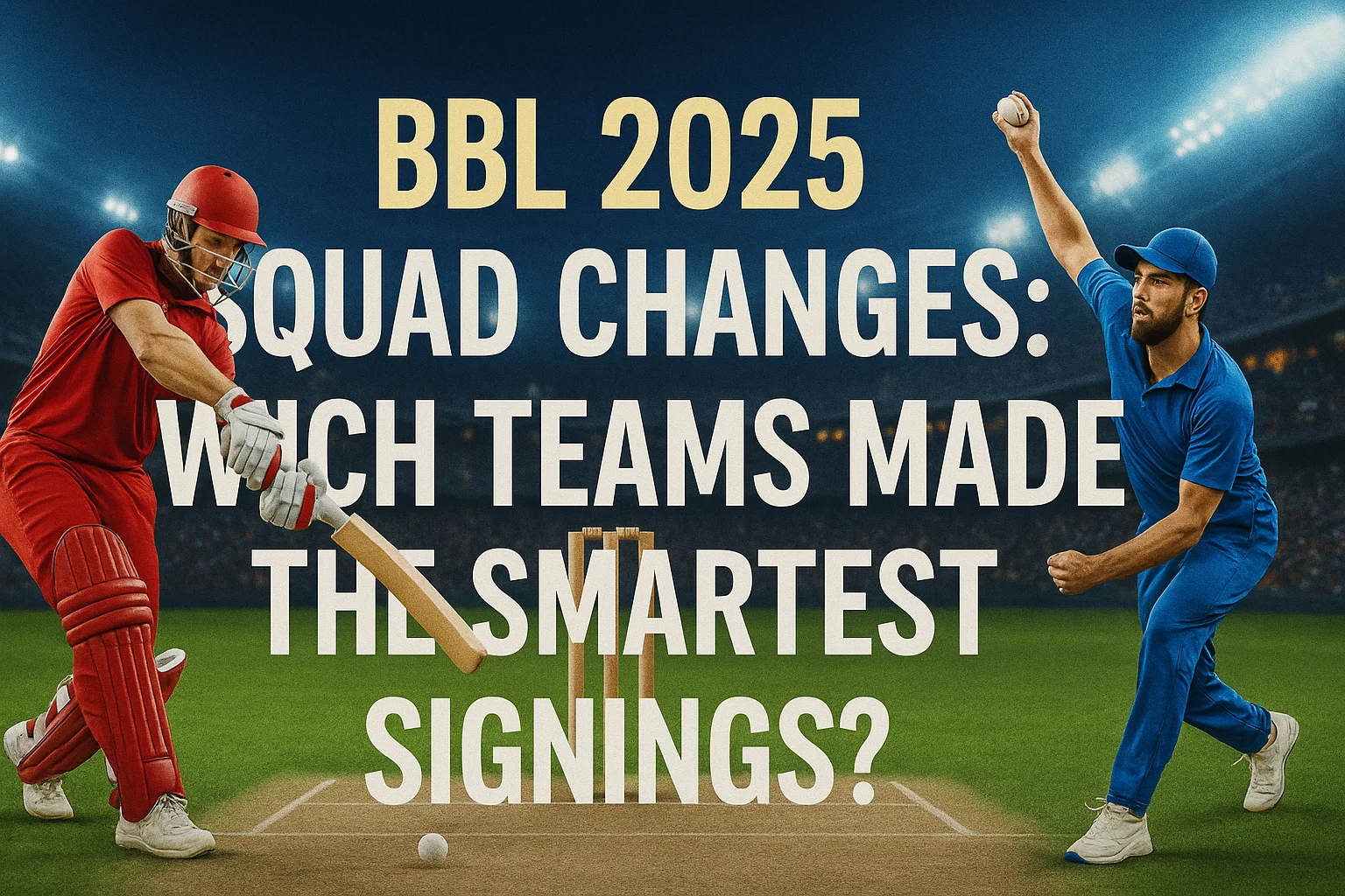 Cricbet99 News: BBL 2025 Squad Changes