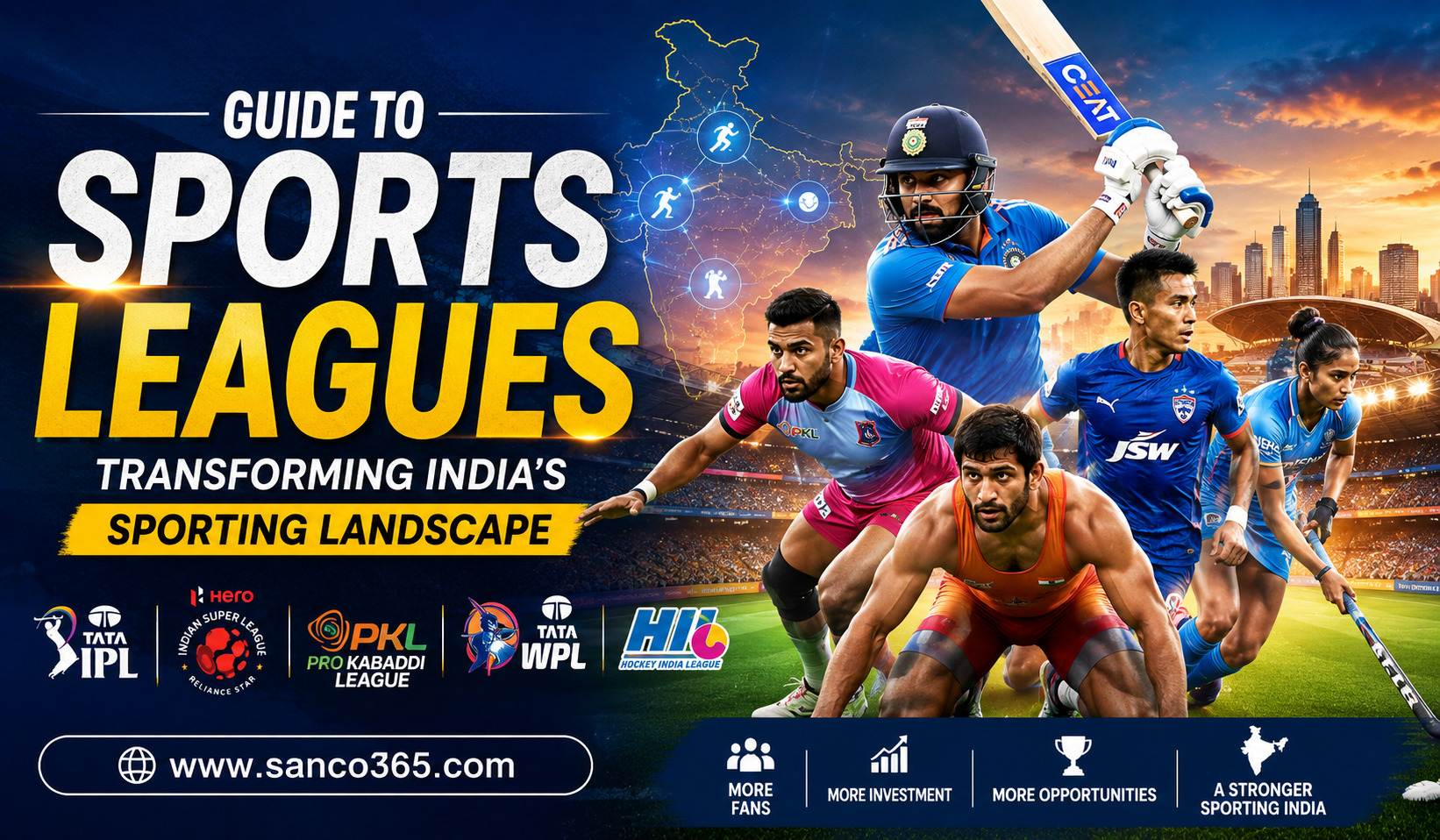 Guide to Sports Leagues Transforming India’s Sporting Landscape
