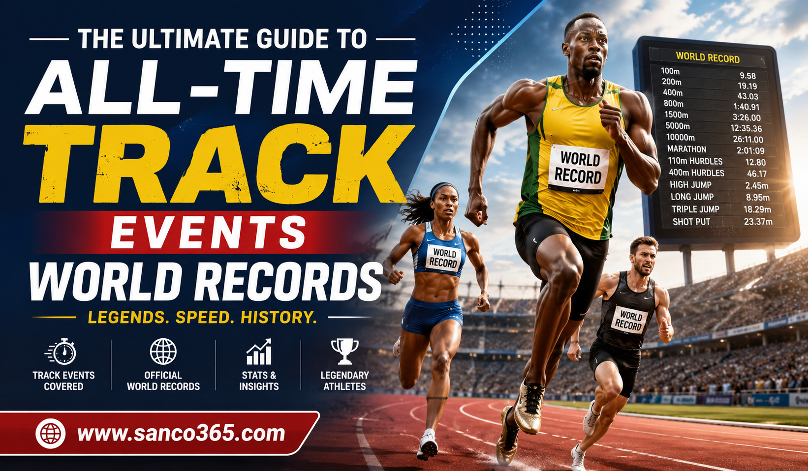 The Ultimate Guide to All-Time Track events World Records