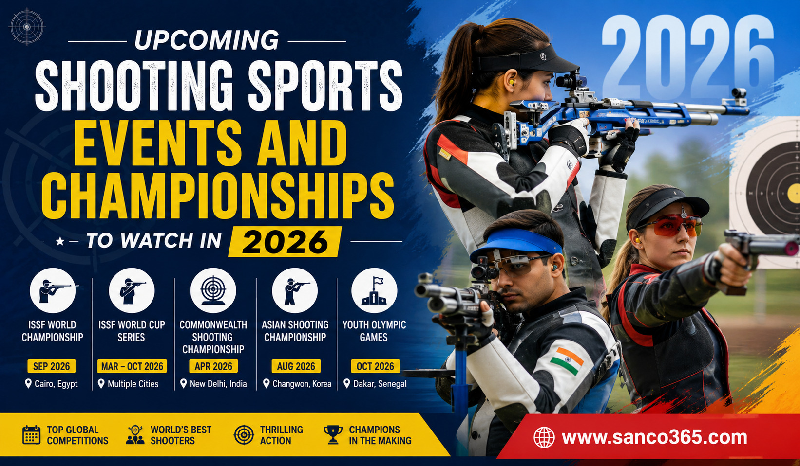 Upcoming Shooting Sports Events and Championships to Watch in 2026