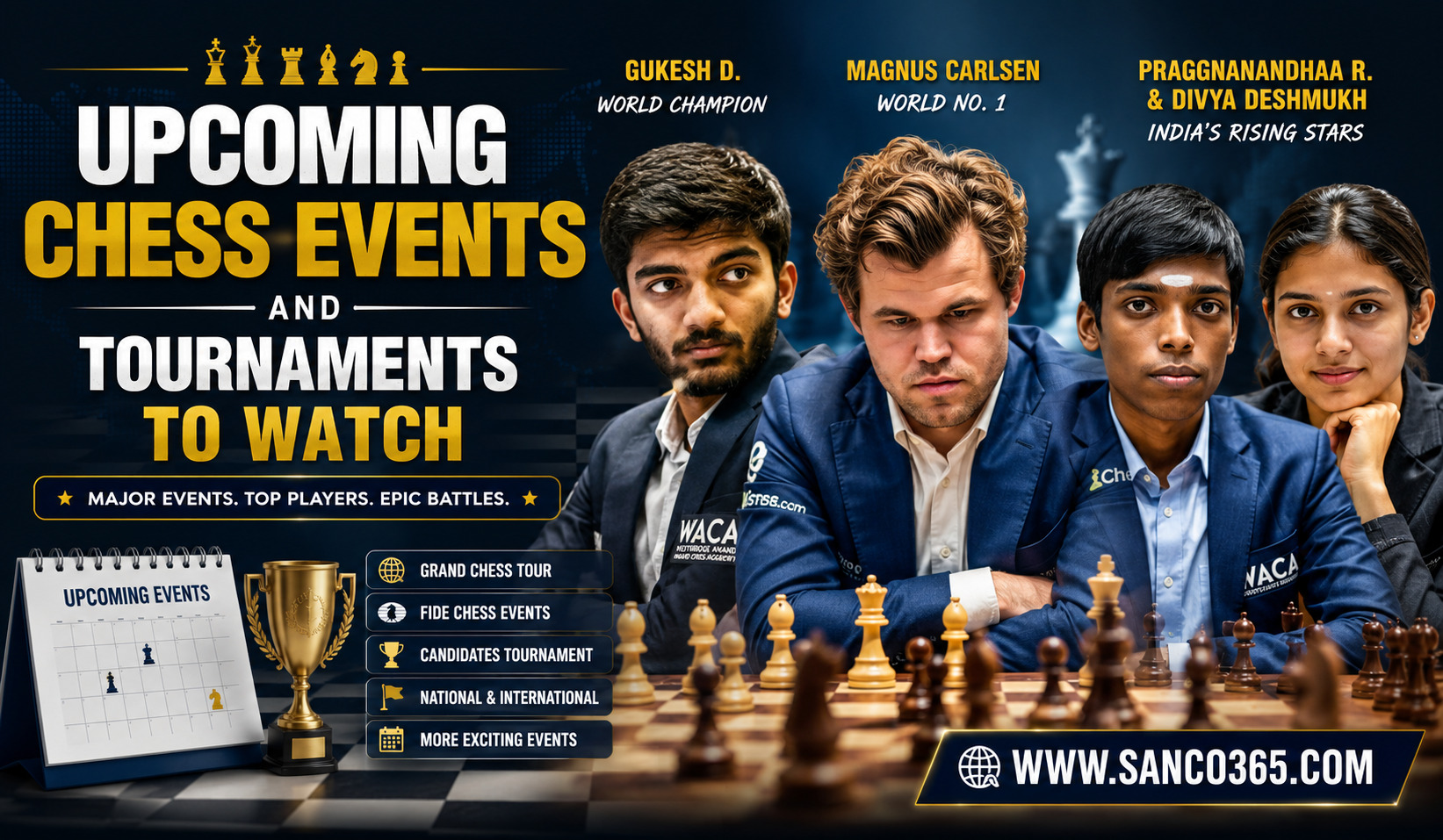 Upcoming Chess Events and Tournaments to Watch