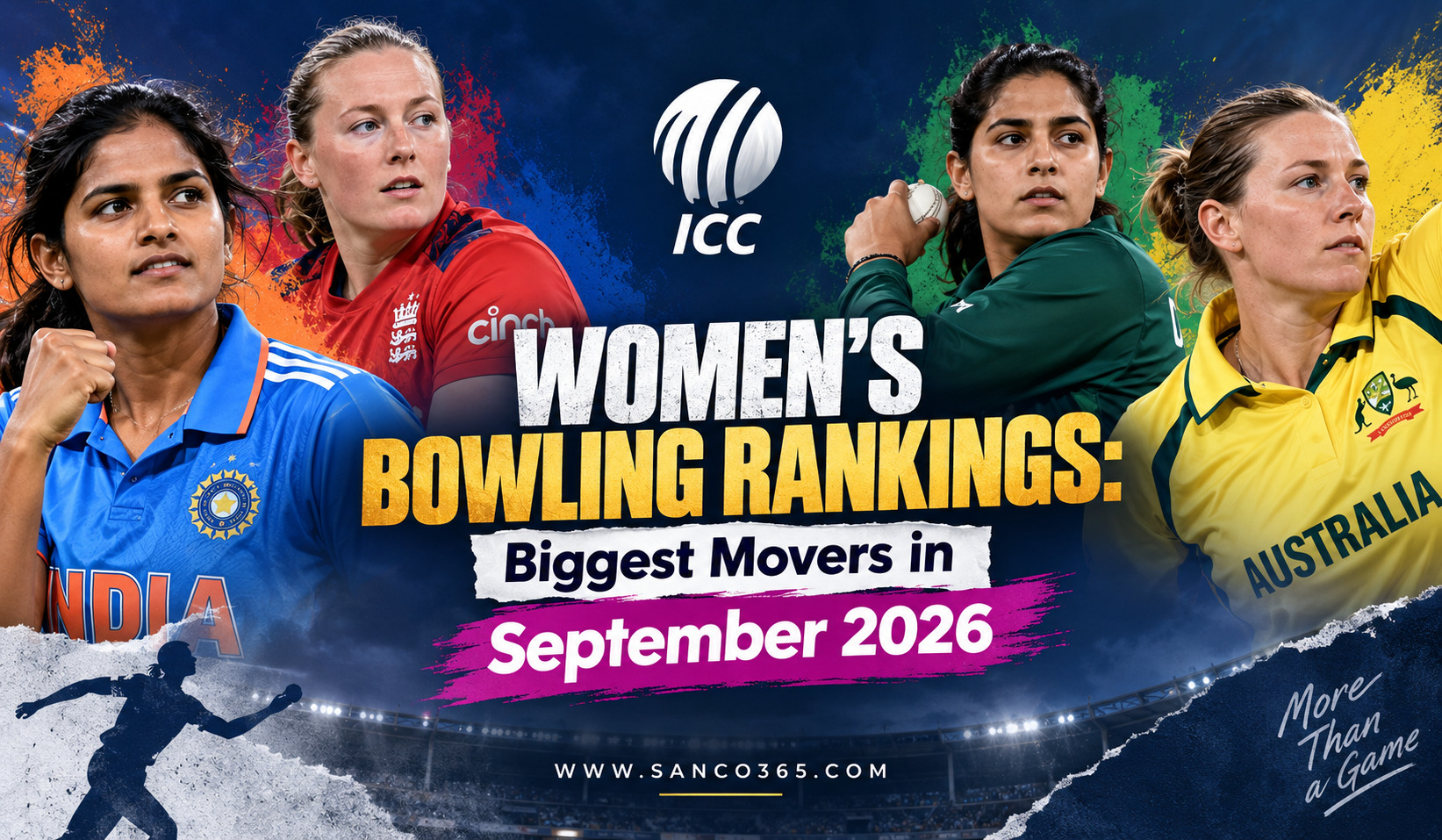 ICC Women’s Bowling Rankings: Biggest Movers in September 2026