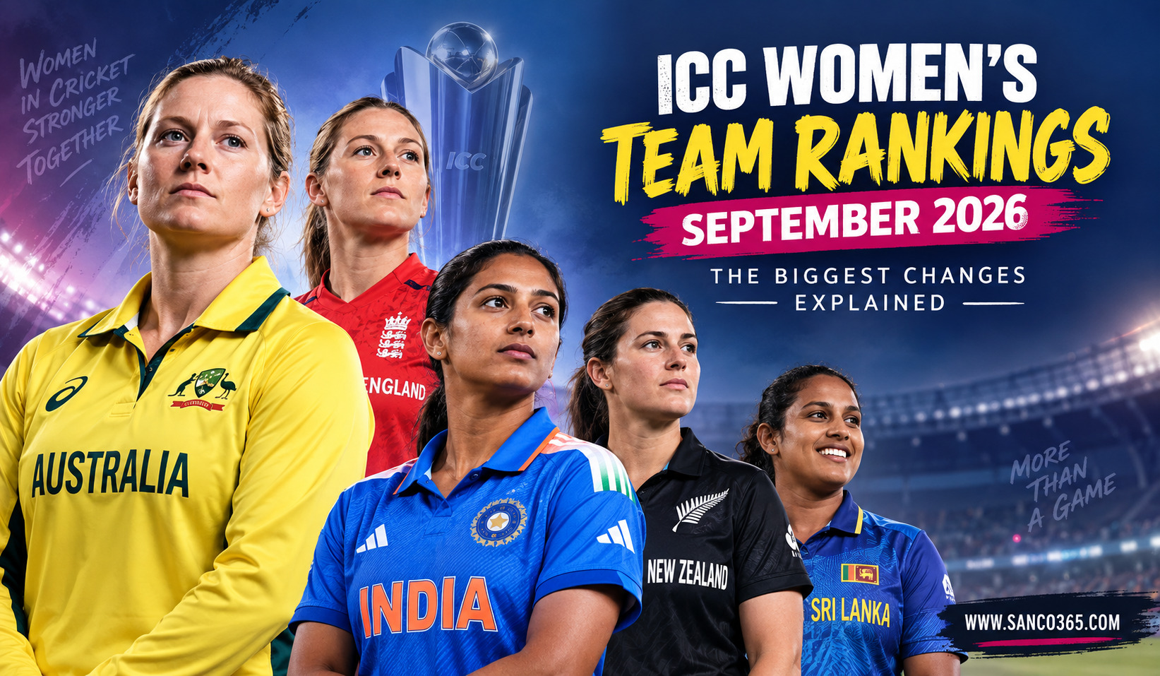 ICC Women’s Team Rankings September 2026: The Biggest Changes Explained