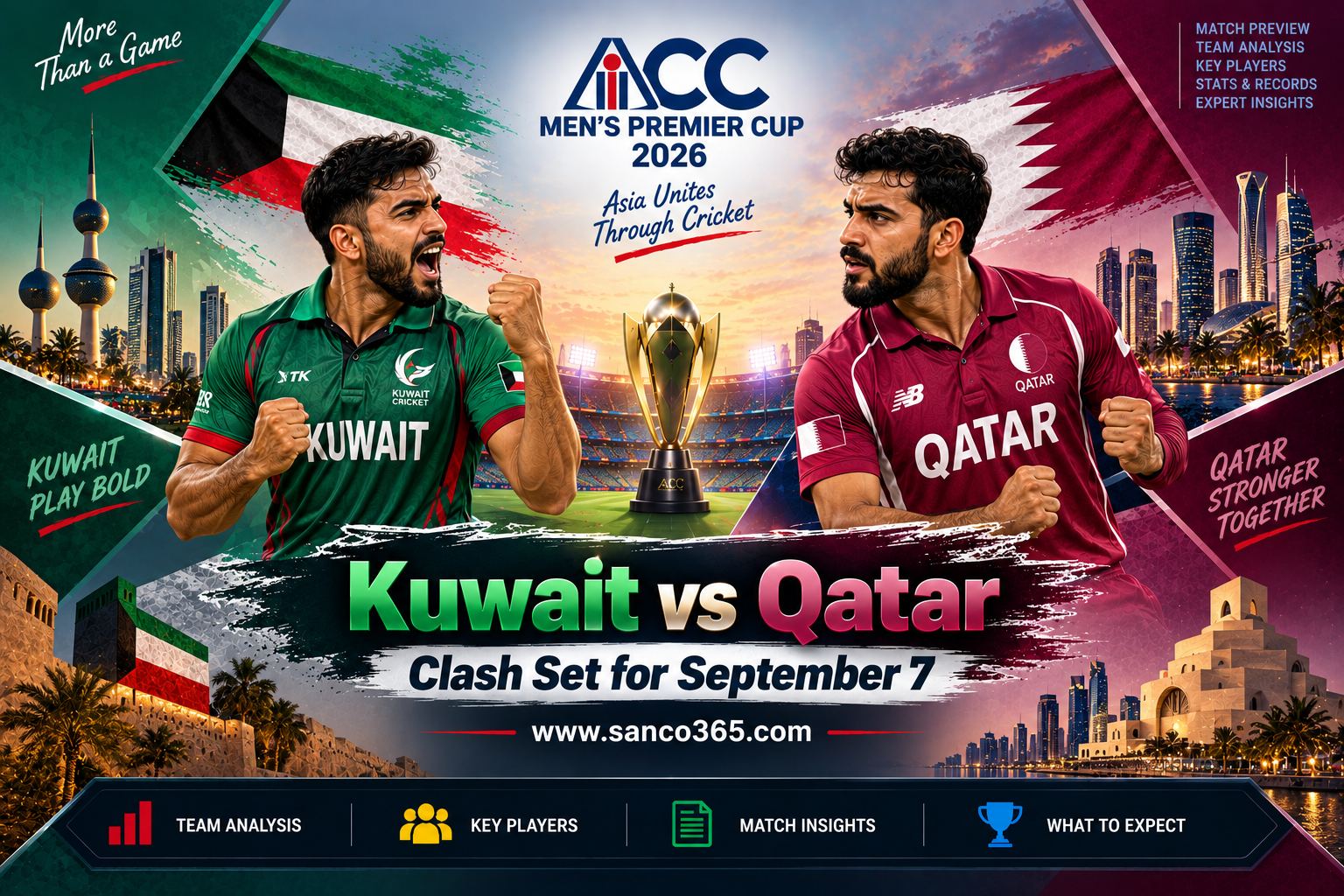 Kuwait vs Qatar Clash Set for September 7