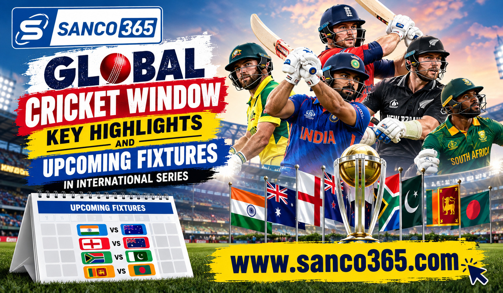 Global Cricket Window Key Highlights and Upcoming Fixtures in International Cricket Series